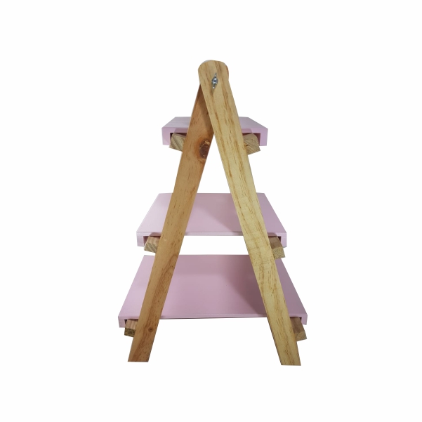 Escadinha de Mesa Rosa
